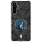 NBA Minnesota Timberwolves Dark Rust Galaxy A54 5G Clear Case