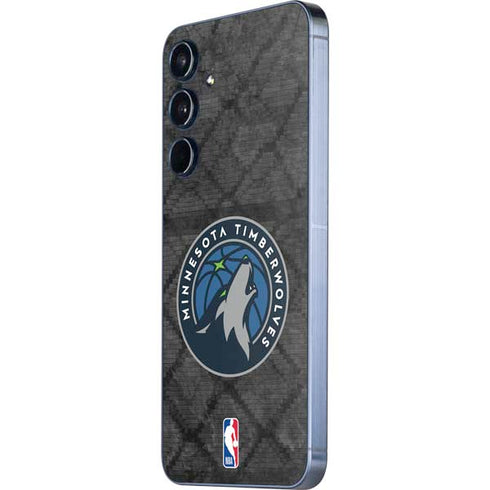 NBA Minnesota Timberwolves Dark Rust Galaxy A55 5G Skin