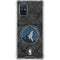 NBA Minnesota Timberwolves Dark Rust Galaxy A71 5G Clear Case