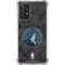 NBA Minnesota Timberwolves Dark Rust Galaxy A72 5G Clear Case