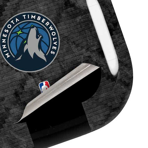 NBA Minnesota Timberwolves Dark Rust Galaxy Buds Live Skin