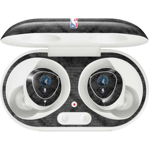 NBA Minnesota Timberwolves Dark Rust Galaxy Buds Plus Skin