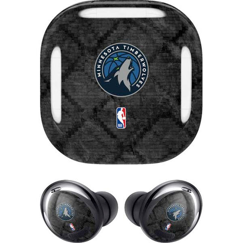 NBA Minnesota Timberwolves Dark Rust Galaxy Buds Pro Skin