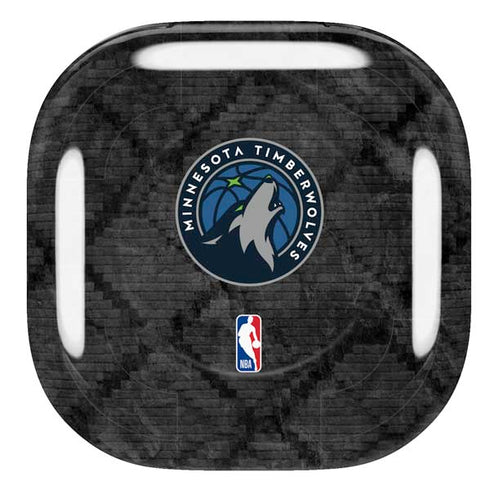 NBA Minnesota Timberwolves Dark Rust Galaxy Buds Pro Skin