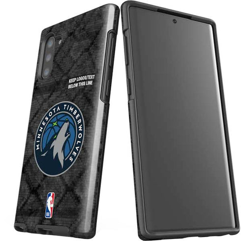 NBA Minnesota Timberwolves Dark Rust Galaxy Note 10 Pro Case