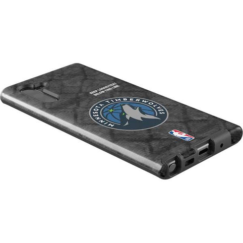 NBA Minnesota Timberwolves Dark Rust Galaxy Note 10 Pro Case