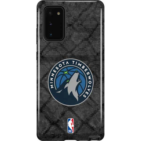 NBA Minnesota Timberwolves Dark Rust Galaxy Note20 5G Pro Case