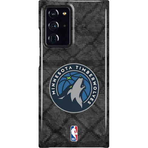 NBA Minnesota Timberwolves Dark Rust Galaxy Cases