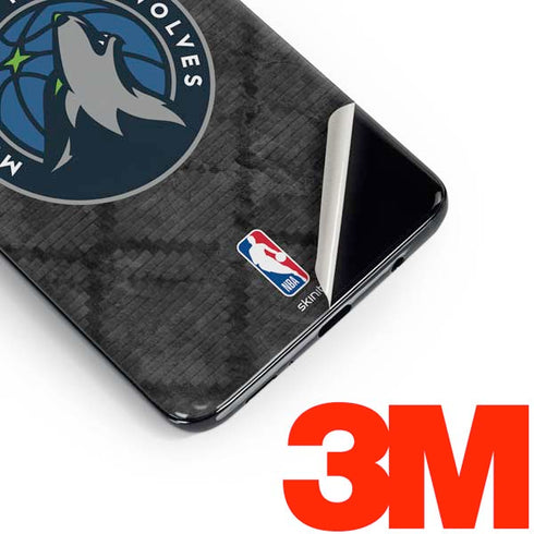 NBA Minnesota Timberwolves Dark Rust Galaxy S10 Skin