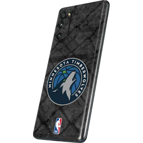 NBA Minnesota Timberwolves Dark Rust Galaxy S20 Fan Edition Skin