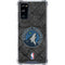 NBA Minnesota Timberwolves Dark Rust Galaxy S20 FE Clear Case