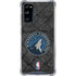 NBA Minnesota Timberwolves Dark Rust Galaxy S20 FE Clear Case
