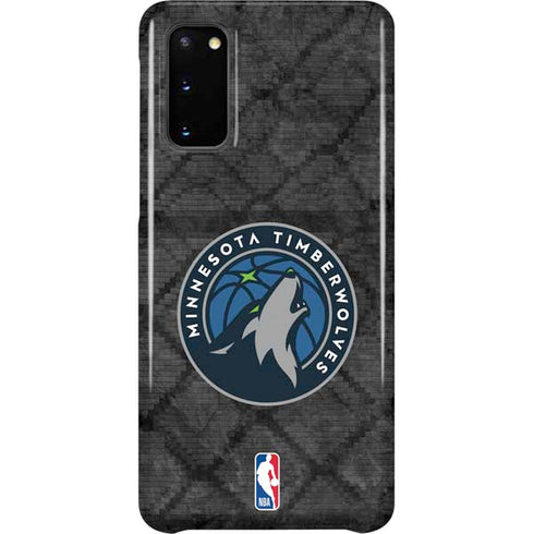 NBA Minnesota Timberwolves Dark Rust Galaxy S20 Lite Case