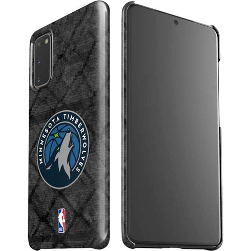 NBA Minnesota Timberwolves Dark Rust Galaxy S20 Lite Case