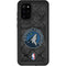 NBA Minnesota Timberwolves Dark Rust Galaxy S20 Plus Waterproof Case