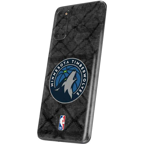 NBA Minnesota Timberwolves Dark Rust Galaxy S20 Skin