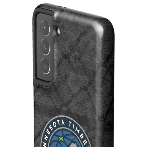 NBA Minnesota Timberwolves Dark Rust Galaxy S21 5G Pro Case