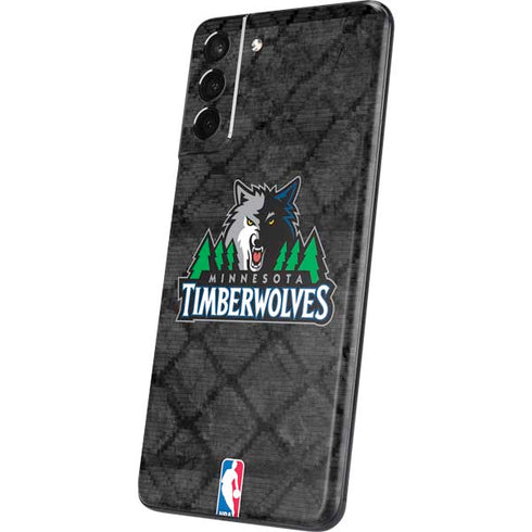 NBA Minnesota Timberwolves Dark Rust Galaxy S21 5G Skin