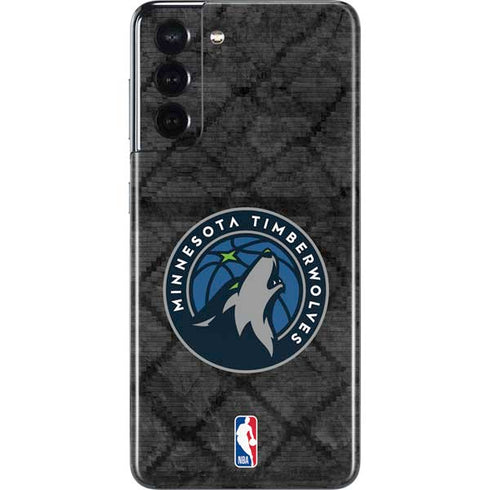 NBA Minnesota Timberwolves Dark Rust Galaxy S21 5G Skin