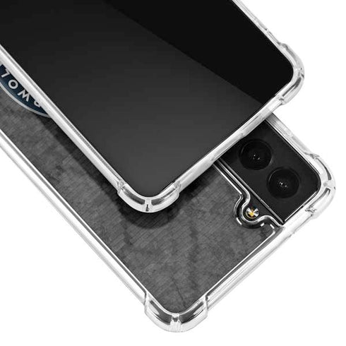 NBA Minnesota Timberwolves Dark Rust Galaxy S21 FE Clear Case