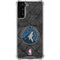 NBA Minnesota Timberwolves Dark Rust Galaxy S21 Plus 5G Clear Case