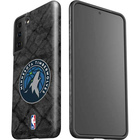 NBA Minnesota Timberwolves Dark Rust Galaxy S21 Plus 5G Pro Case