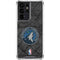 NBA Minnesota Timberwolves Dark Rust Galaxy S21 Ultra 5G Clear Case