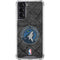 NBA Minnesota Timberwolves Dark Rust Galaxy S22 Clear Case
