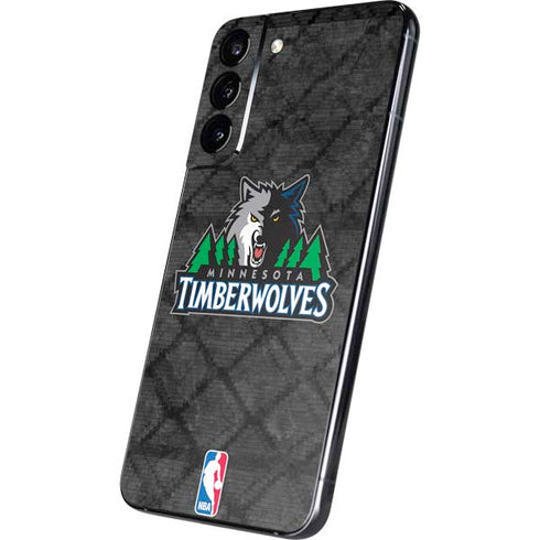 NBA Minnesota Timberwolves Dark Rust Galaxy S22 Plus Skin