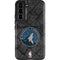 NBA Minnesota Timberwolves Dark Rust Galaxy S22 Pro Case