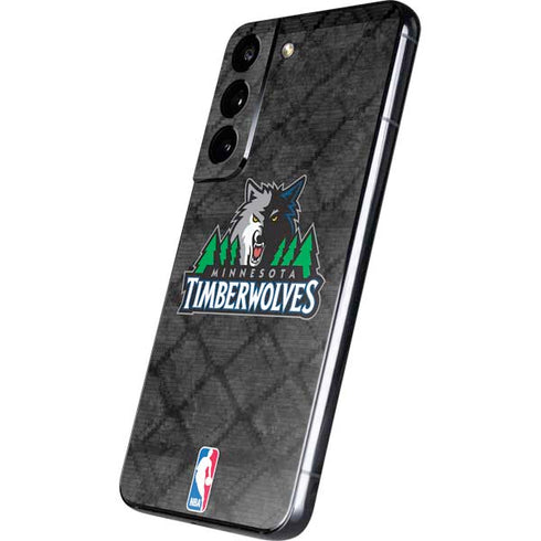 NBA Minnesota Timberwolves Dark Rust Galaxy S22 Skin