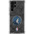 NBA Minnesota Timberwolves Dark Rust Galaxy S22 Ultra Clear Case