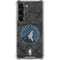 NBA Minnesota Timberwolves Dark Rust Galaxy S23 Clear Case