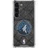 NBA Minnesota Timberwolves Dark Rust Galaxy S23 Clear Case
