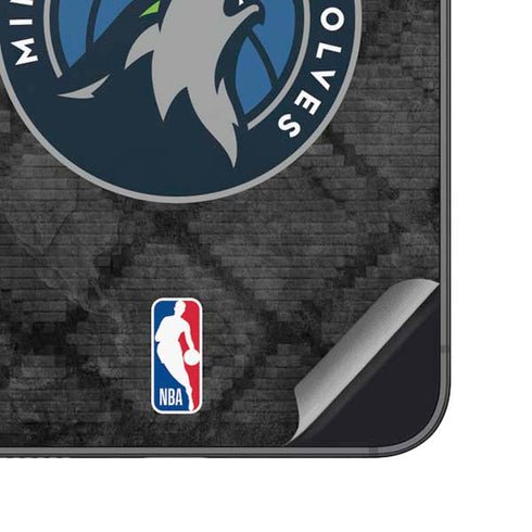 NBA Minnesota Timberwolves Dark Rust Galaxy S23 FE Skin