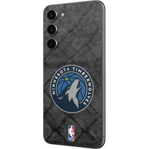 NBA Minnesota Timberwolves Dark Rust Galaxy S23 Plus Skin