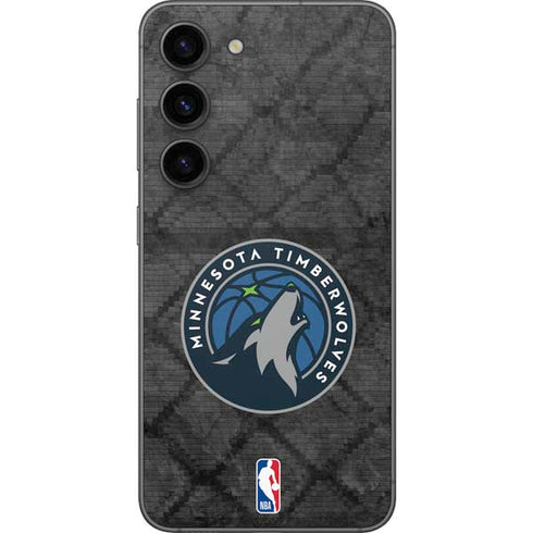 NBA Minnesota Timberwolves Dark Rust Galaxy S23 Skin