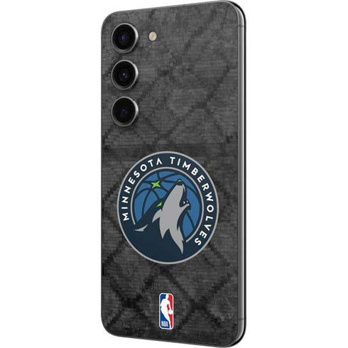 NBA Minnesota Timberwolves Dark Rust Galaxy S23 Skin