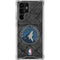 NBA Minnesota Timberwolves Dark Rust Galaxy S23 Ultra Clear Case