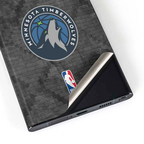 NBA Minnesota Timberwolves Dark Rust Galaxy S23 Ultra Skin
