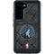 NBA Minnesota Timberwolves Dark Rust Galaxy S23 Waterproof Case
