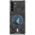 NBA Minnesota Timberwolves Dark Rust Galaxy S24 FE Clear Case
