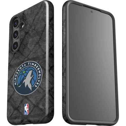 NBA Minnesota Timberwolves Dark Rust Galaxy S25 Impact Case