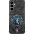 NBA Minnesota Timberwolves Dark Rust Galaxy S24 Plus Clear Case