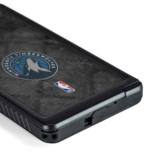 NBA Minnesota Timberwolves Dark Rust Galaxy S24 Ultra Waterproof Case