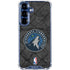 NBA Minnesota Timberwolves Dark Rust Galaxy S25 Plus Clear Case