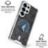 NBA Minnesota Timberwolves Dark Rust Galaxy S25 Ultra Clear Case