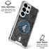 NBA Minnesota Timberwolves Dark Rust Galaxy S26 Ultra Clear Case