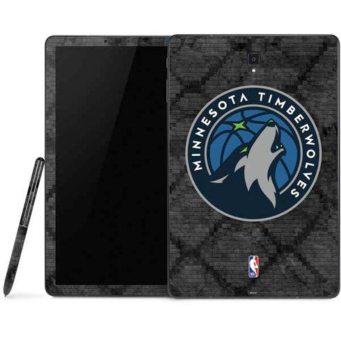 NBA Minnesota Timberwolves Dark Rust Samsung Galaxy Tab Skin