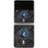 NBA Minnesota Timberwolves Dark Rust Galaxy Z Flip3 5G Skin